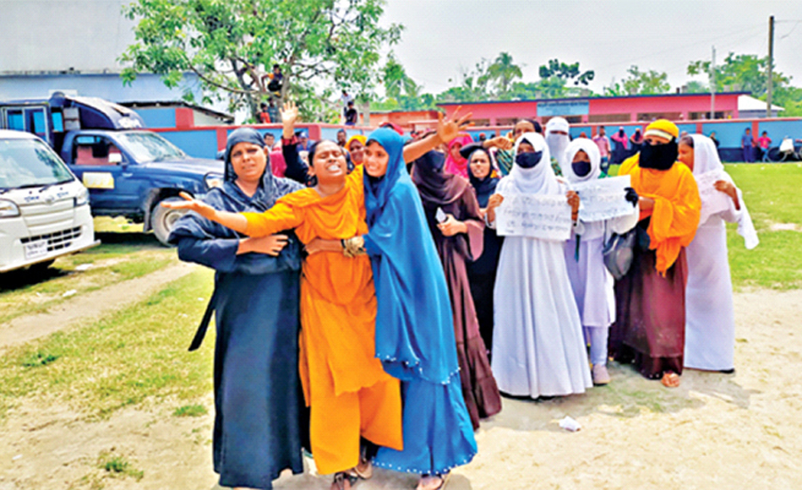 জিনিয়ার মায়ের আহাজারি