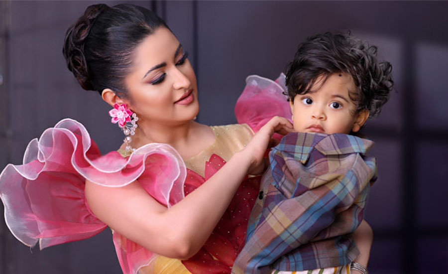 ছেলের প্রথম জন্মদিন, ১৫ লাখ খরচ হলো পরীমণির