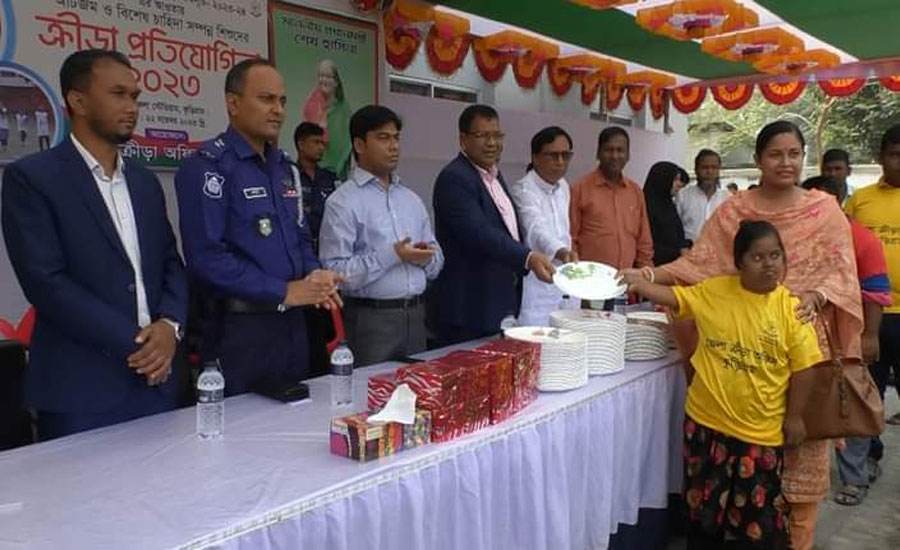 কুড়িগ্রামে অটিজম শিশুদের ক্রীড়া প্রতিযোগিতা অনুষ্ঠিত