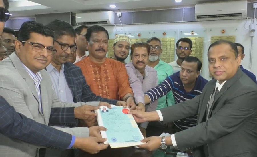 নোয়াখালী-৫ আসনে ওবায়দুল কাদেরের মনোনয়নপত্র জমা