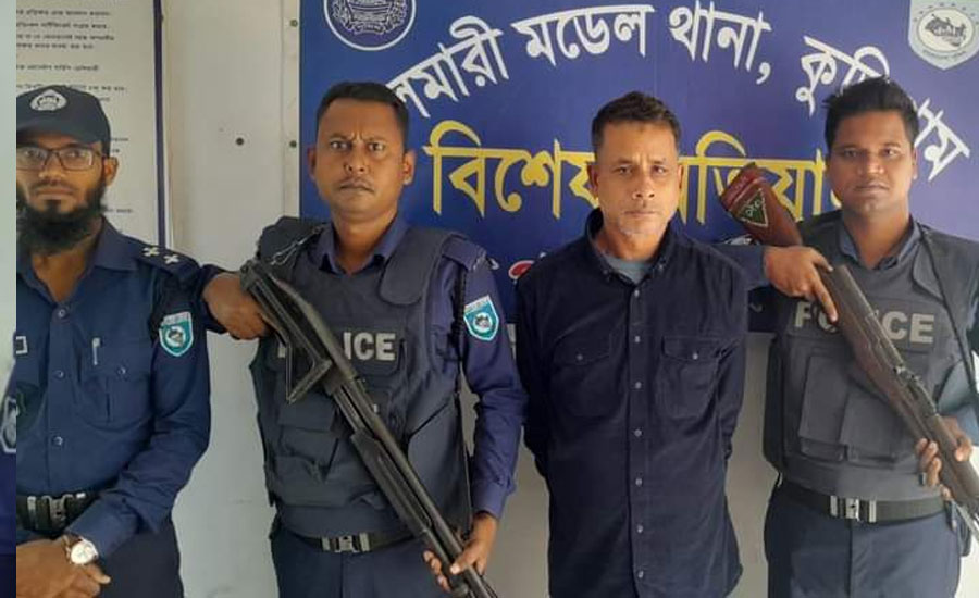 দেনমোহরের টাকা নিয়ে স্বামী- স্ত্রী দ্বন্ধের জেরে স্ত্রী হত্যা মামলার মূল আসামী ঘাতক স্বামী চট্টগ্রাম থেকে গ্রেফতার 
