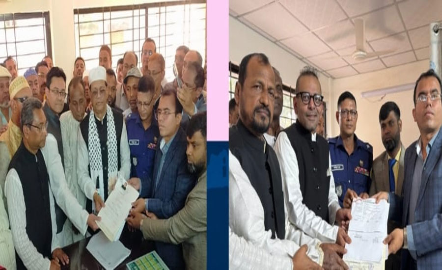 পটুয়াখালীর বাউফলে ৪জন প্রার্থীর মনোনয়নপত্র দাখিল