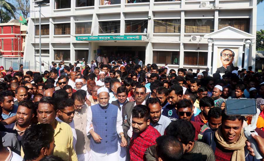 জনসমর্থন নিয়ে নির্বাচনের মাঠে শান্তির বাগমারার রুপকার ইঞ্জিনিয়ার এনামুল হক এমপি
