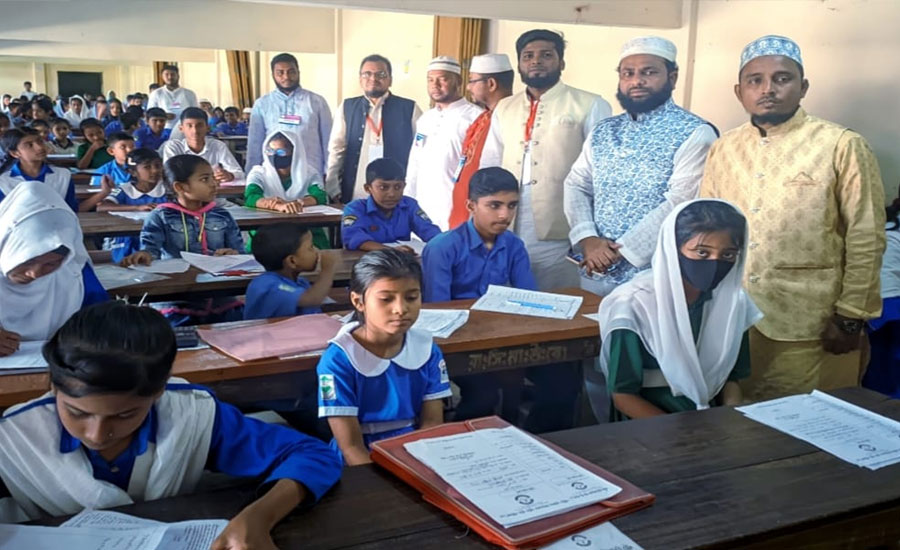 রাঙামাটিতে শহীদ হালিম লিয়াকত স্মৃতি বৃত্তি পরিক্ষা অনুষ্ঠিত