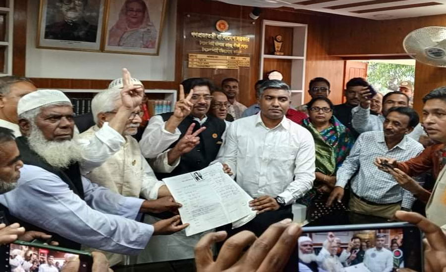 শেরপুরের  তিনটি আসনে মনোনয়ন জমা দিলেন ২২ জন প্রার্থী