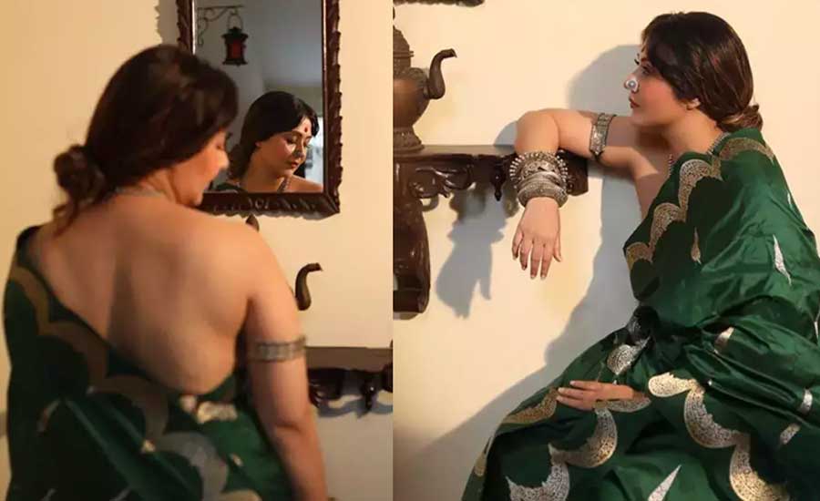ব্লাউজ নিয়ে বিদ্রুপ, কড়া বার্তা স্বস্তিকার