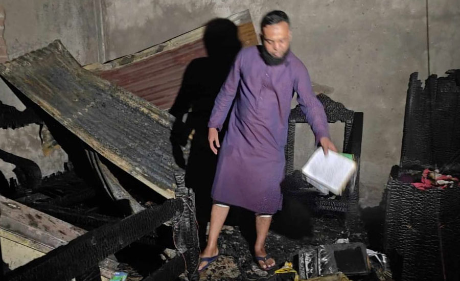 শেরপুরে অগ্নিকান্ডে ৩০ লক্ষাধিক টাকার ক্ষয়ক্ষতি 