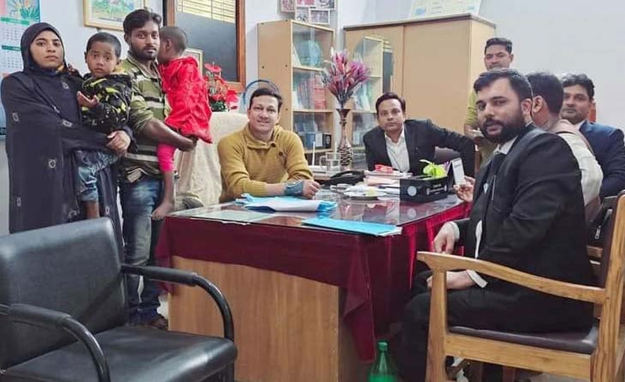 স্যার আমি সংসার করতে চাই, আমার দুটি বাচ্চা আছে’ অতঃপরins class=