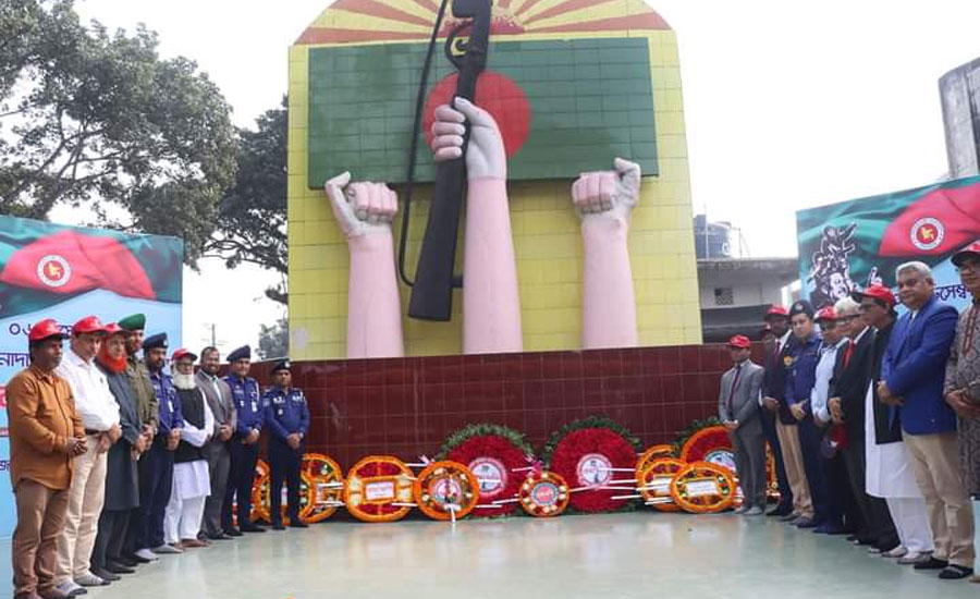 বিভিন্ন আনুষ্ঠানিকতায় কুড়িগ্রাম হানাদার মুক্ত দিবস উদযাপিত 