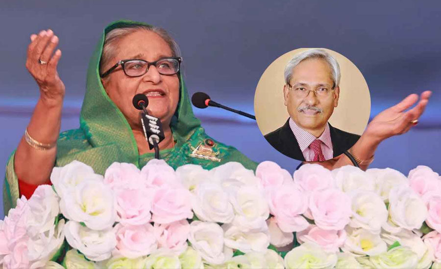 শাহজাহান ওমরকে পরিচয় করিয়ে প্রধানমন্ত্রী বললেন ‘ঘরের ছেলে ঘরে ফিরেছে’