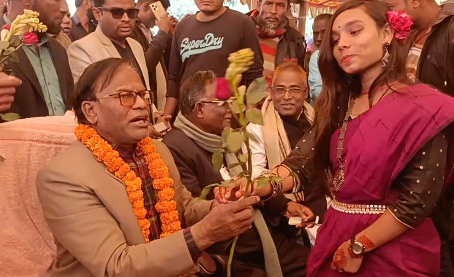 লালপুরে কদিম চিলানে নবনির্বাচিত সংসদ সদস্যকে সংবর্ধনা 