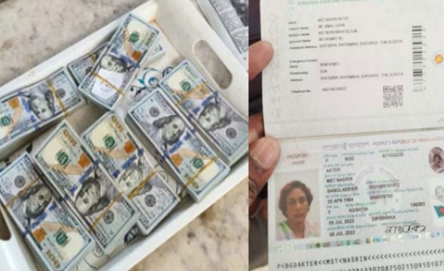 বেনাপোলে ৭৬ হাজার ৪০০ ডলারসহ নারী আটক