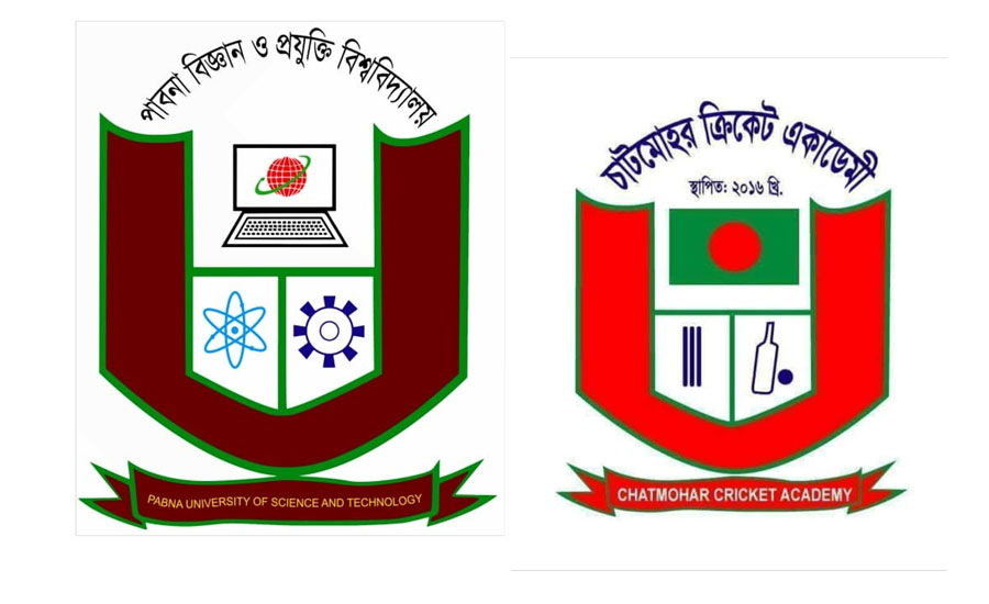পাবিপ্রবির লোগো নকল করে ক্রিকেট ক্লাবের লোগো তৈরী 