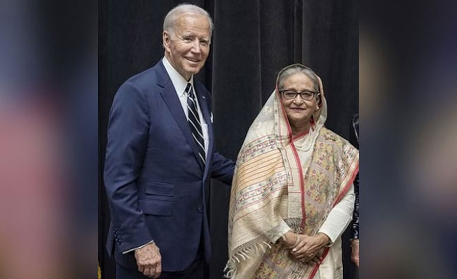শেখ হাসিনাকে বাইডেনের চিঠি