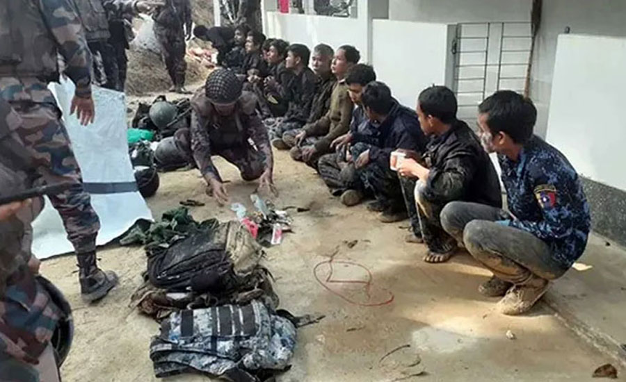 জীবন বাঁচাতে বাংলাদেশে মিয়ানমারের ১০৫ সীমান্তরক্ষী বাহিনীর সদস্য