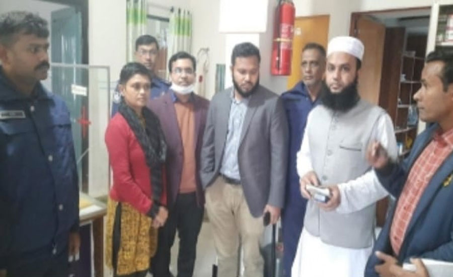 নকলায় নিবন্ধন না থাকায় ডাক্তারকে জরিমানা