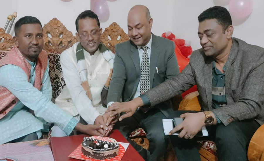 জাগরণ প্রতিবন্ধী কল্যাণ সংস্থার উদ্যোগে জন্মদিন উদযাপন 