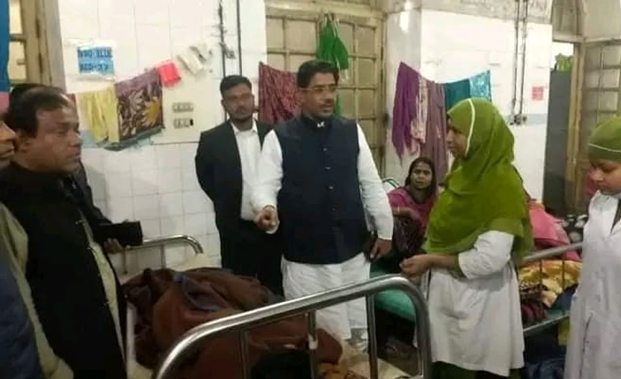 ঝিনাইগাতীর অসহায় কল্পনার চিকিৎসার দায়িত্ব নিলেন এমপি শহিদুল ইসলাম