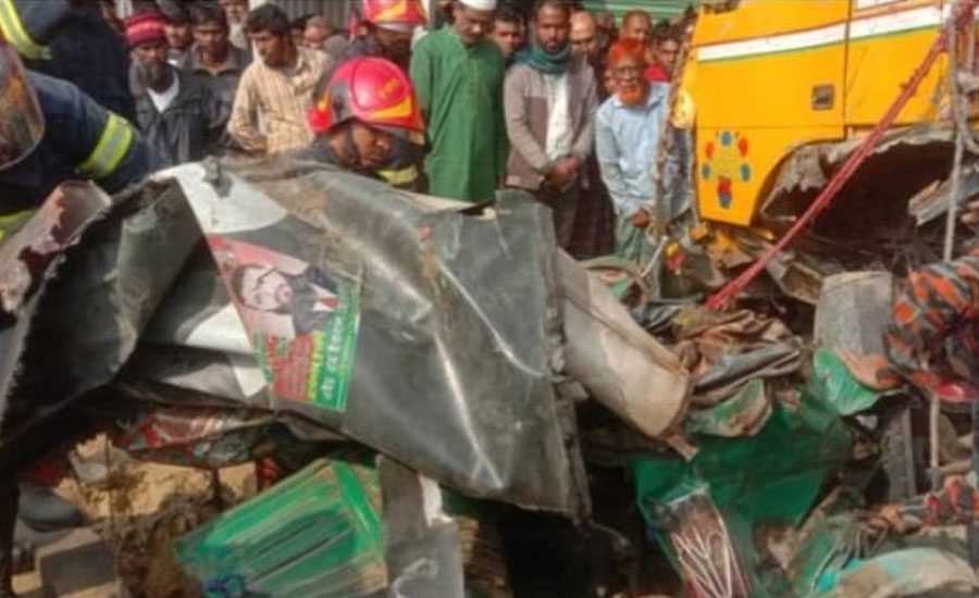 শেরপুর ঝিনাইগাতীতে  ট্রাক ও সিএনজি মুখোমুখি সংঘর্ষে একজন নিহত 