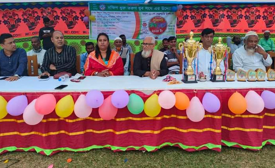নরসিংদীর বেলাবতে ভলিবল খেলা অনুষ্ঠিত