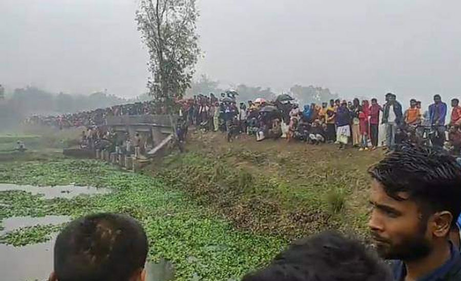 পঞ্চগড়ে ডোবা থেকে বৃদ্ধা মহিলার লাশ উদ্ধার