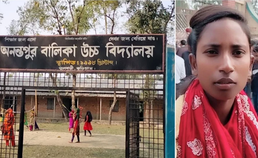 এক স্কুলের এসএসসি পরীক্ষার্থী একজন