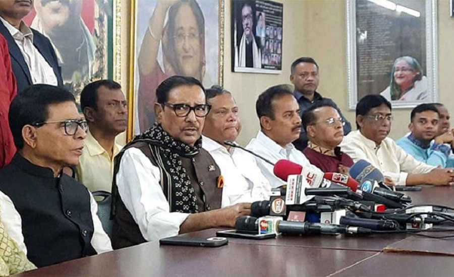 বিএন‌পি অস্তিত্ব টিকিয়ে রাখতে উপজেলা নির্বাচনে অংশ নেবে: ওবায়দুল কাদের