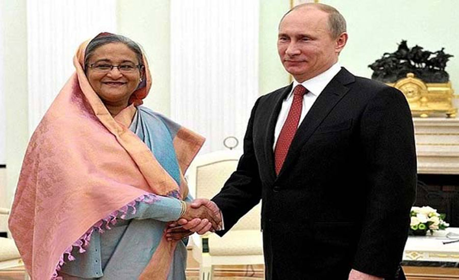 ৫ম মেয়াদে বিজয়ী পুতিনকে অভিনন্দন শেখ হাসিনার