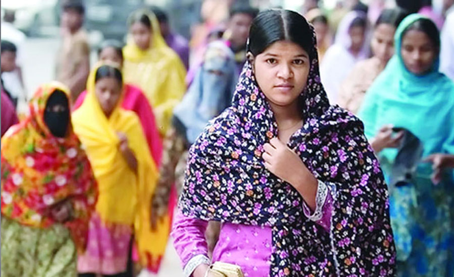 দেশে পুরুষের চেয়ে নারী বেশী