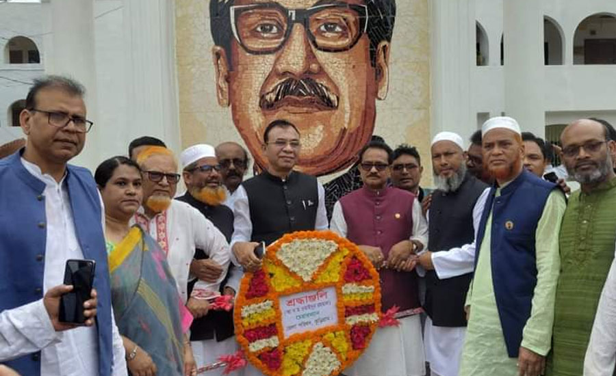কুড়িগ্রামের নব- নির্বাচিত জেলা পরিষদ চেয়ারম্যানকে গণ-সংবর্ধনা 