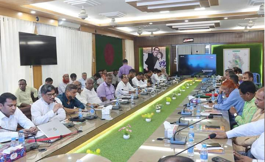 কুড়িগ্রাম জেলা  আইন শৃঙ্খলা কমিটির মাসিক সভা অনুষ্ঠিত