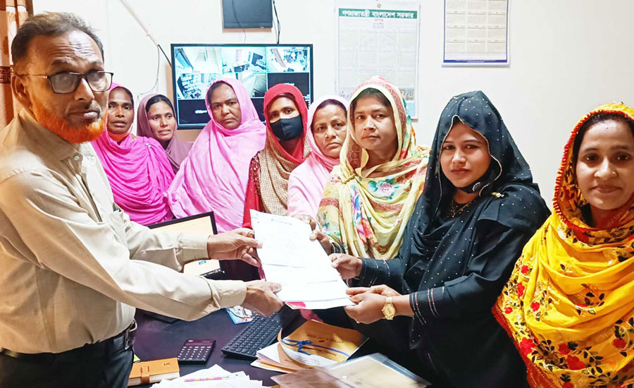 বাগমারায় মহিলা ভাইস চেয়ারম্যান পদে মনোনয়ন ফরম দাখিল করলেন শাহিনূর খাতুন