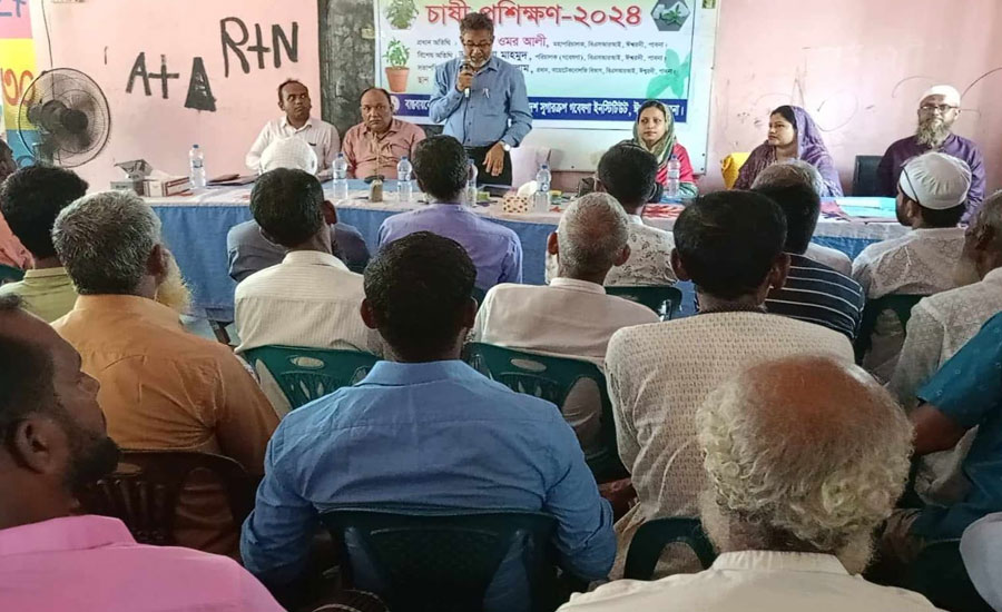 মিষ্টি গাছ স্টেভিয়া  বাংলাদেশ সুগারক্রপ গবেষণা ইনস্টিটিউট, সিরাজগঞ্জ উপকেন্দ্র  এর উদ্যোগে  চাষী প্রশিক্ষণ অনুষ্ঠিত 