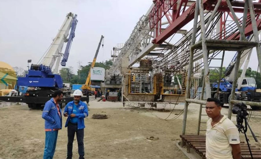 নোয়াখালীতে নতুন গ্যাস কূপের সন্ধান, চলছে খননের কাজ