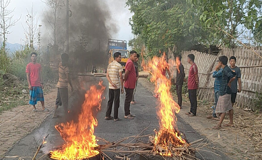 সাজেকও বাঘাইছড়িতে  ইউপিডিএফের অর্ধদিবস সড়ক ও নৌপথ অবরোধ পালিত