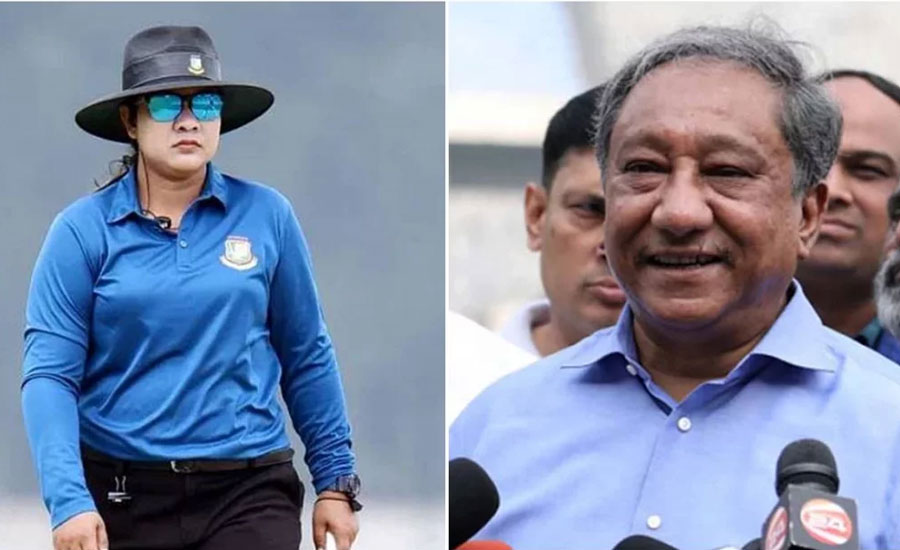 নারী আম্পায়ার বিতর্কে কিছুই জানেন না পাপন  