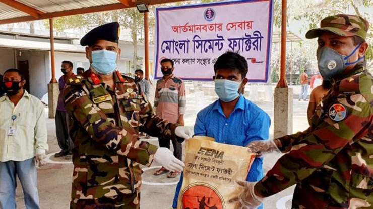 আরও ৮ হাজার পরিবারকে ত্রাণ দিল সেনা কল্যাণ সংস্থা