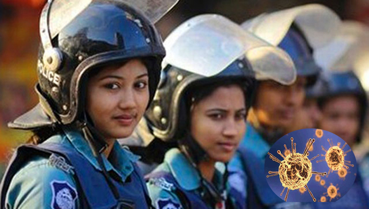 ৬৭৭ পুলিশ সদস্য করোনায় আক্রান্ত, কোয়ারেন্টিনে ১২২৫
