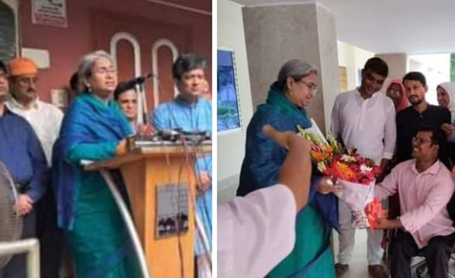 কুড়িগ্রামে সফরে সমাজরকল্যাণ মন্ত্রী ডা. দীপু মনি