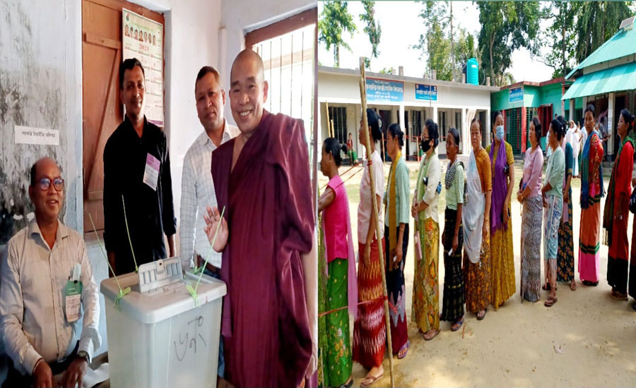 রাজস্থলী উপজেলার নির্বাচন, দ্বিতীয় ধাপের ভোট চলছে