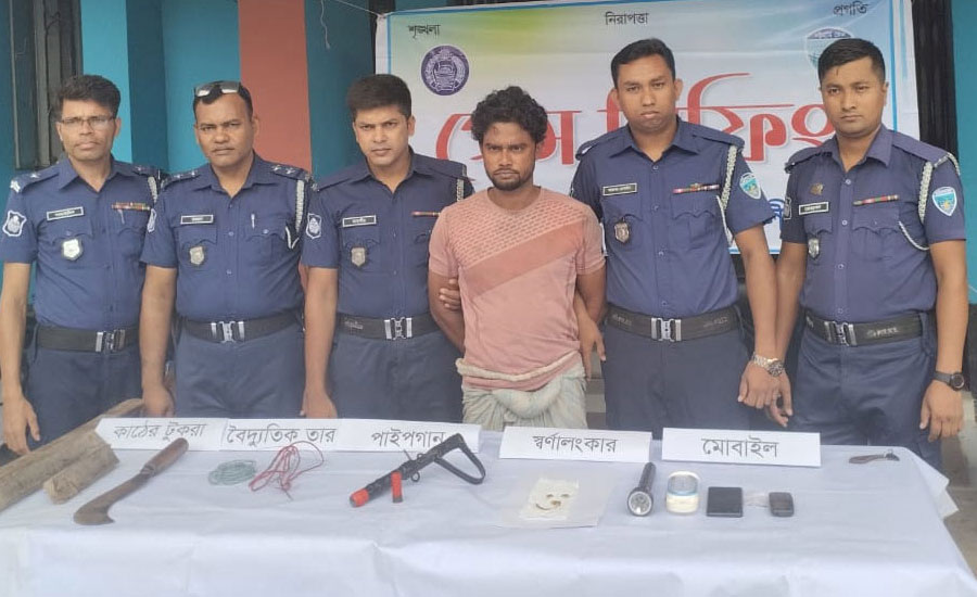 মাদকের টাকা জোগাড় করতে নিয়মিত চুরি করেন সুজন