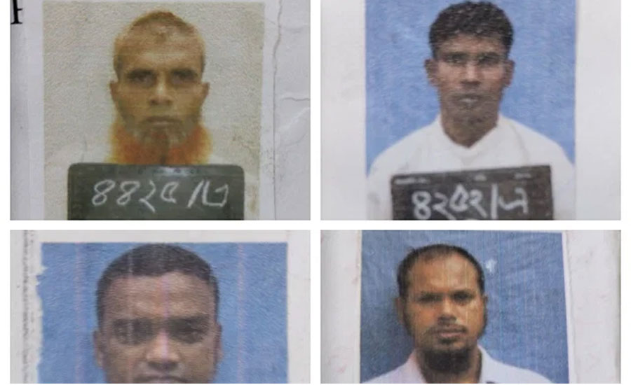 বগুড়ায় কারাগারের ছাদ ফুটো করে পালালেন যে চার ফাঁসির আসামি