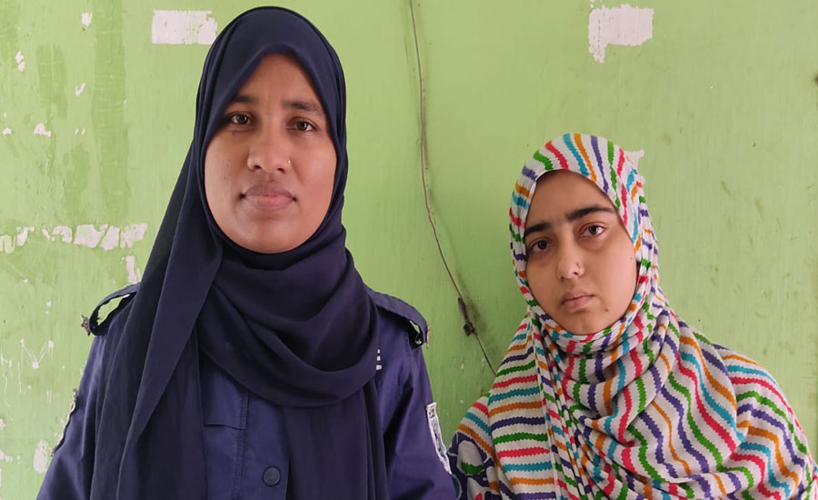 বীরগঞ্জে গোলাপগঞ্জ মোড়ে মাদকবিরোধী অভিযান