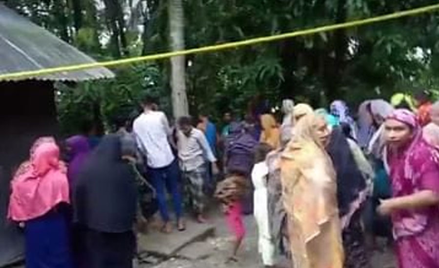 নোয়াখালীতে পুকুরপাড়ে মিলল বৃদ্ধার পা বাঁধা লাশ