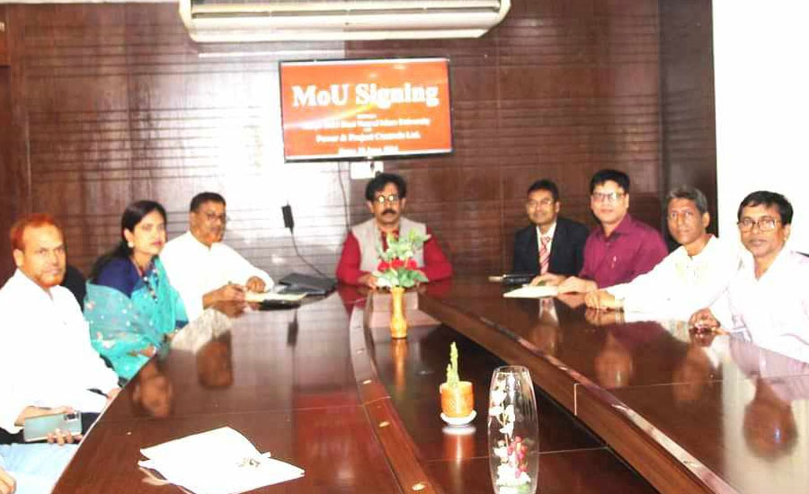 নজরুল বিশ্ববিদ্যালয় ও পাওয়ার এন্ড প্রজেক্ট কন্ট্রোল্স লিমিটেড-এর মধ্যে সমঝোতা চুক্তি স্বাক্ষর