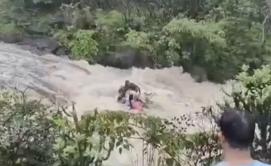 চোখের সামনে ঝর্ণার পানিতে ভেসে গেল একই পরিবারের ৫ জন
