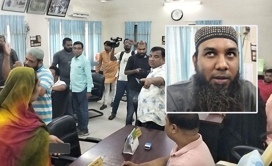 নারী কাউন্সিলরকে ঘুষি মেরে ঠোঁট ফাটালেন পুরুষ কাউন্সিলর