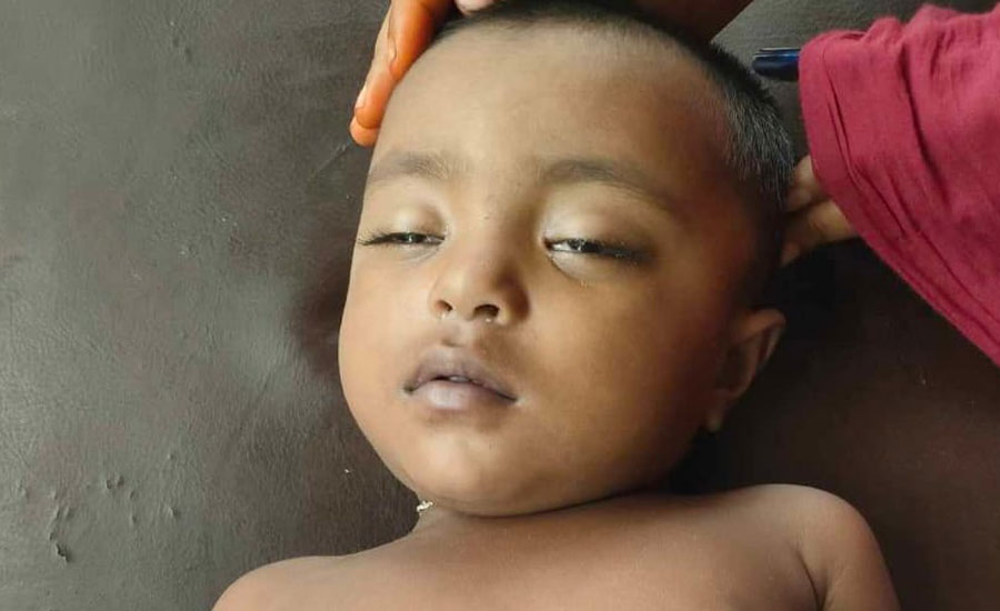 নকলায় পুকুরের পানিতে ডুবে কন্যা শিশুর মৃত্যু