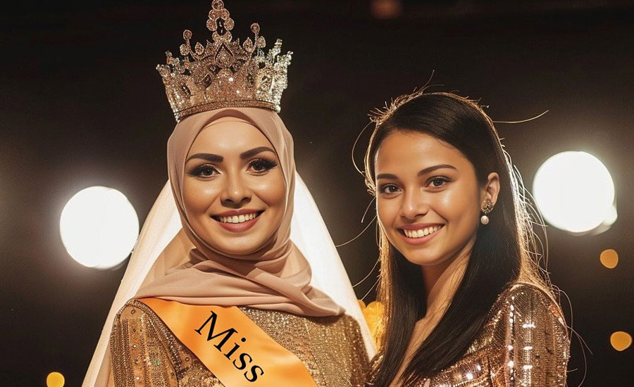 বিশ্বের প্রথম এআই সুন্দরী হলেন কেনজা লাইলি