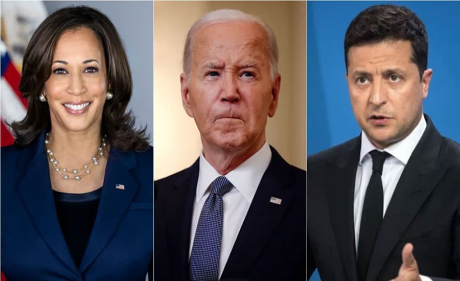 মুখ ফসকে জেলেনস্কিকে পুতিন এবং কমলাকে ট্রাম্প বললেন বাইডেন